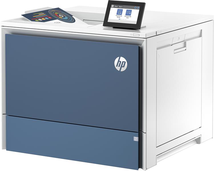 HP Color LaserJet Enterprise 6700dn printer, Print, USB-poort voorzijde; Optionele high-capacity laden; Touchscreen; TerraJet-cartridge