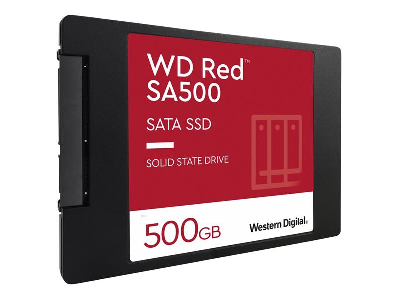 WD SSD 2.5 500GB Red / NAS 24x7 /SATA3 (Di)