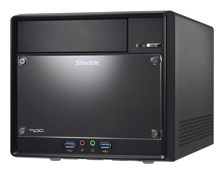 Shuttle XPC cube Barebone SH610R4 - S1700, Intel H610, 1x PCIe X16, 1x PCIe X1, 1x LAN,1x HDMI, 2x DP, 1x VGA 2x 3.5""