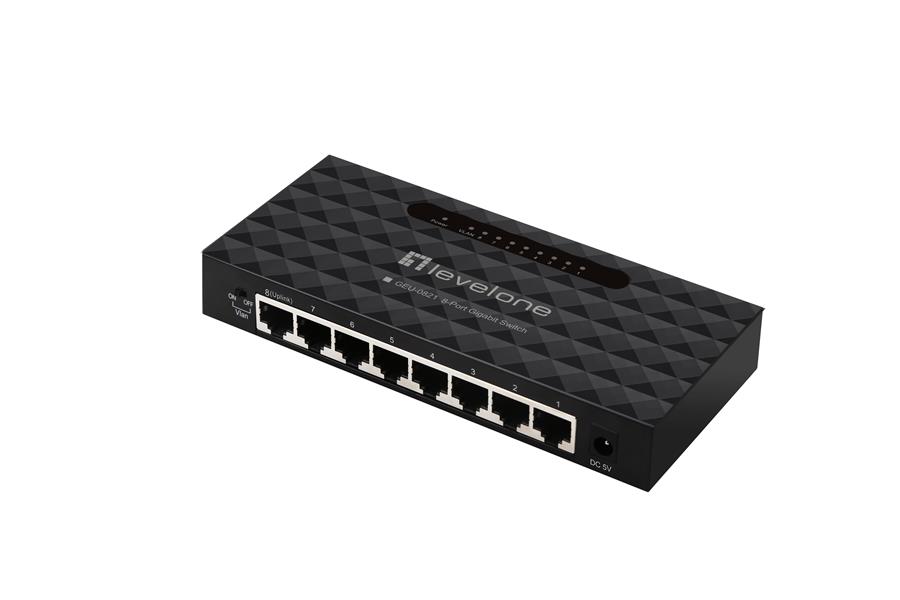 LevelOne GEU-0821 netwerk-switch Managed Gigabit Ethernet (10/100/1000)