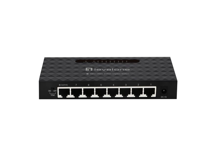 LevelOne GEU-0821 netwerk-switch Managed Gigabit Ethernet (10/100/1000)