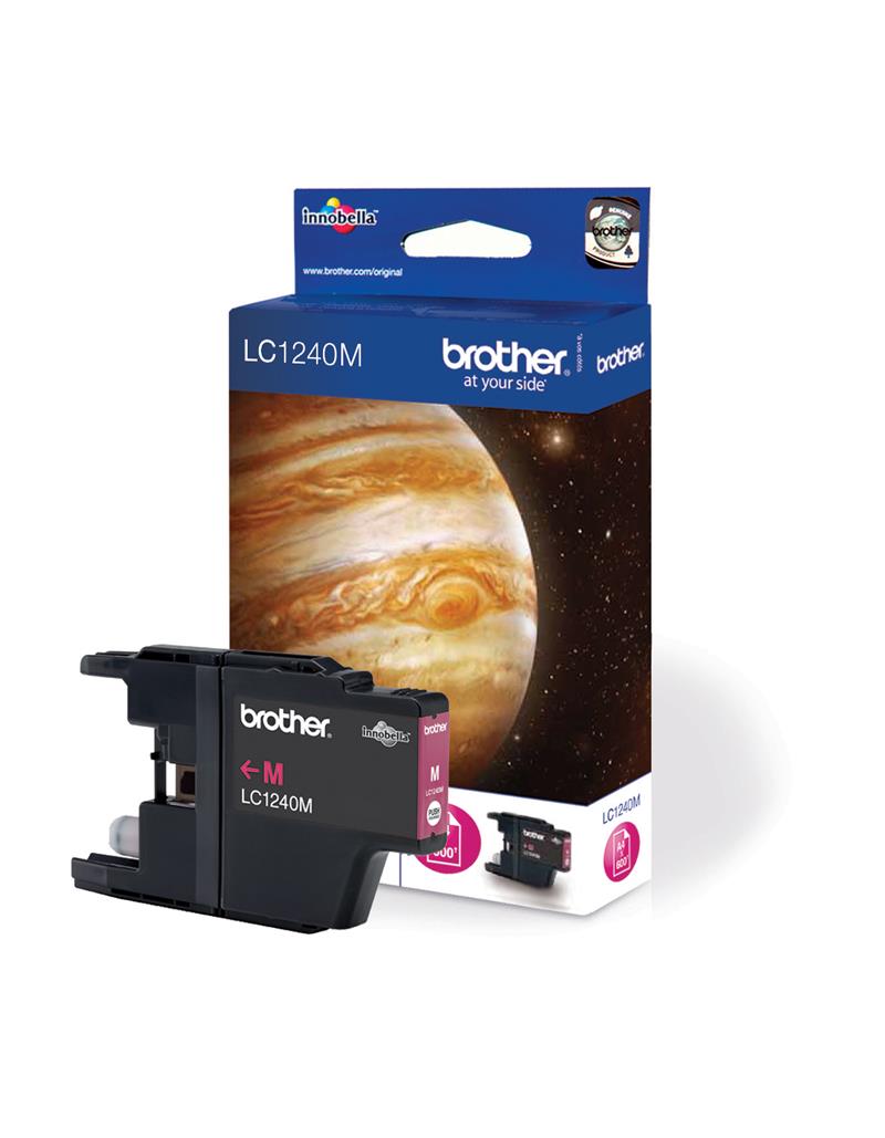 Brother LC-1240M inktcartridge Origineel Magenta 1 stuk(s)