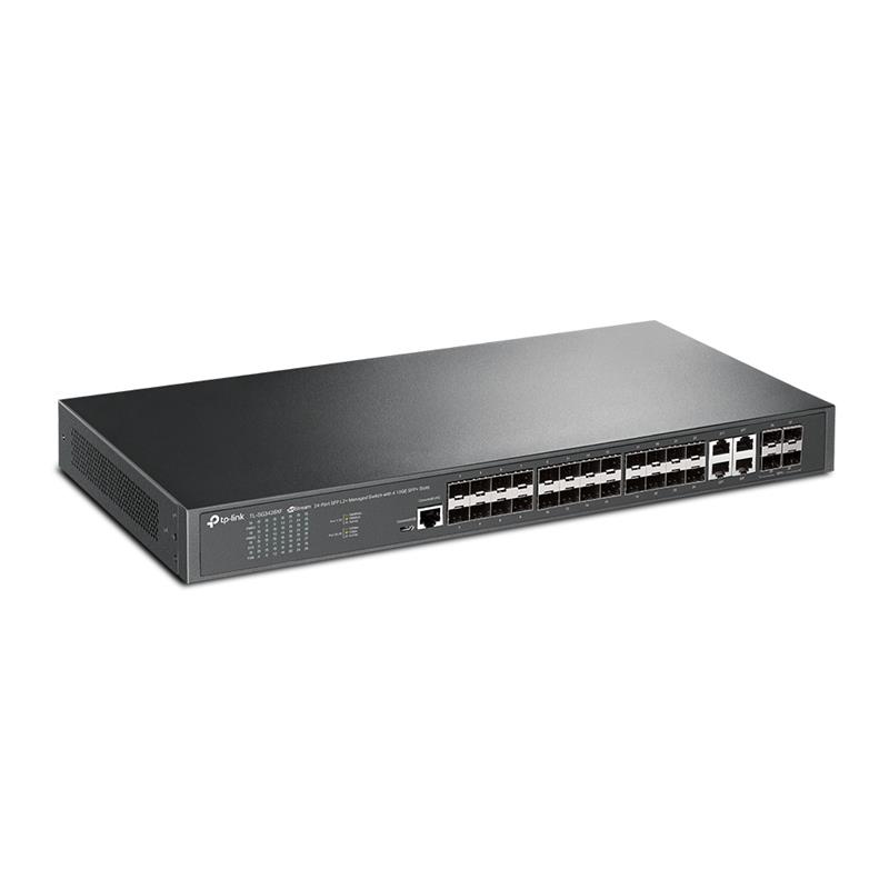 TP-Link TL-SG3428XF netwerk-switch Managed L2+ 1U Zwart