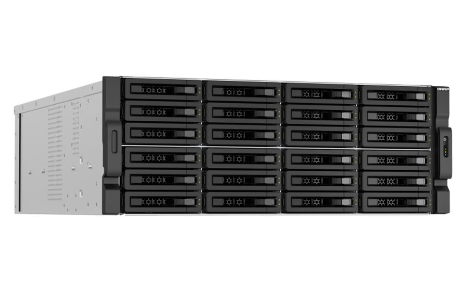 QNAP TS-H3087XU-RP NAS Rack (4U) Ethernet LAN Zwart, Wit E-2378