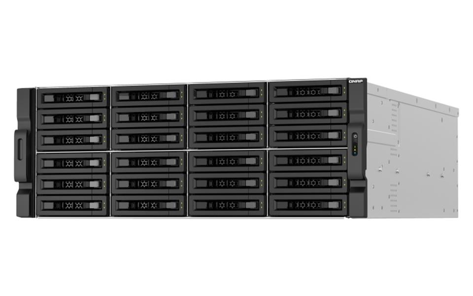 QNAP TS-H3087XU-RP NAS Rack (4U) Ethernet LAN Zwart, Wit E-2378