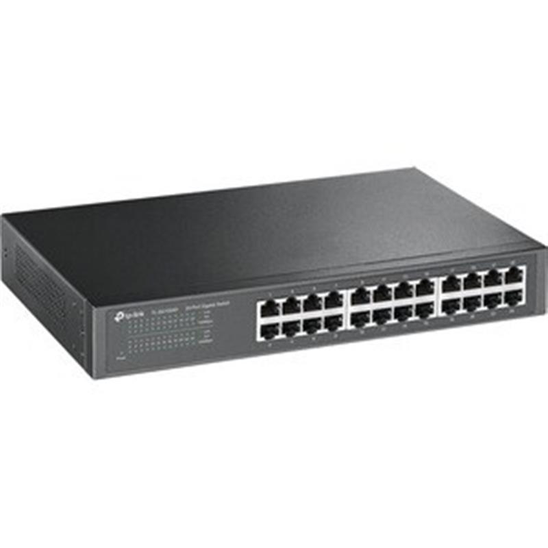 TP-LINK 24-Port Gigabit Desktop/Rackmount Switch Unmanaged Gigabit Ethernet (10/100/1000) Grijs