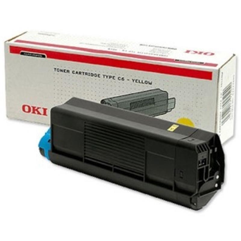 OKI 42127405 tonercartridge Origineel Geel 1 stuk(s)