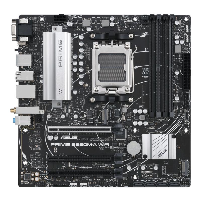 ASUS PRIME B650M-A WIFI AMD B650 Socket AM5 micro ATX