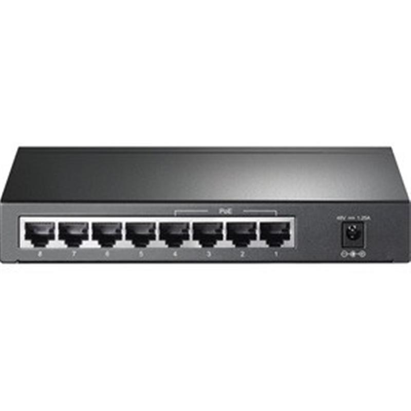 TP-LINK TL-SG1008P netwerk-switch Gigabit Ethernet (10/100/1000) Grijs Power over Ethernet (PoE)