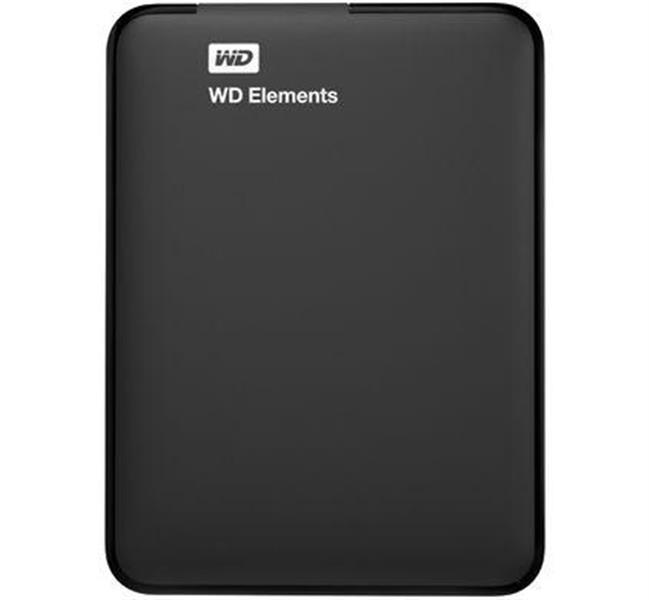 Western Digital Elements SE Black External HDD 2TB 2 5 USB3 1 Gen1 5400RPM