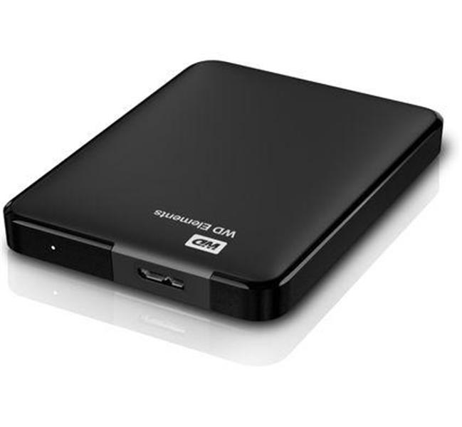 Western Digital Elements SE Black External HDD 2TB 2 5 USB3 1 Gen1 5400RPM