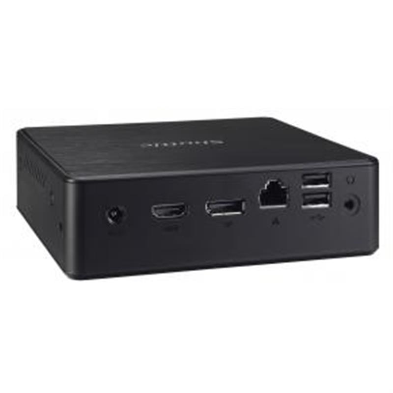 Shuttle XP? slim NC10U5 PC/workstation barebone i5-8265U 1,6 GHz Zwart Intel SoC FCBGA1528