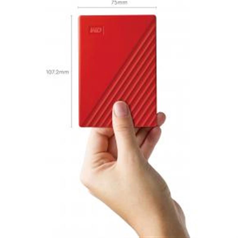 WD HDex 2.5 USB3 2TB My Passport Red