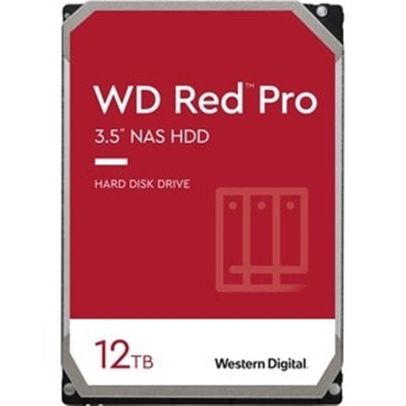 Western Digital RED Pro HDD 12TB 3 5 Serial ATA III 7200 RPM 256MB 210 Mb s CMR