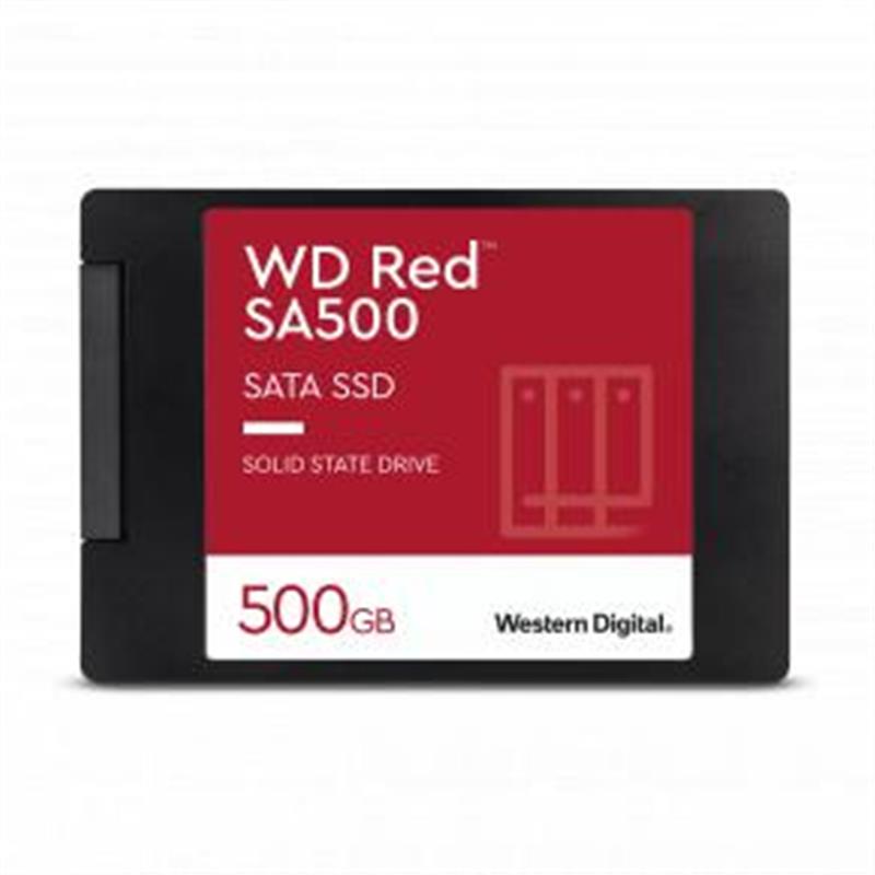 WD SSD 2.5 500GB Red / NAS 24x7 /SATA3 (Di)