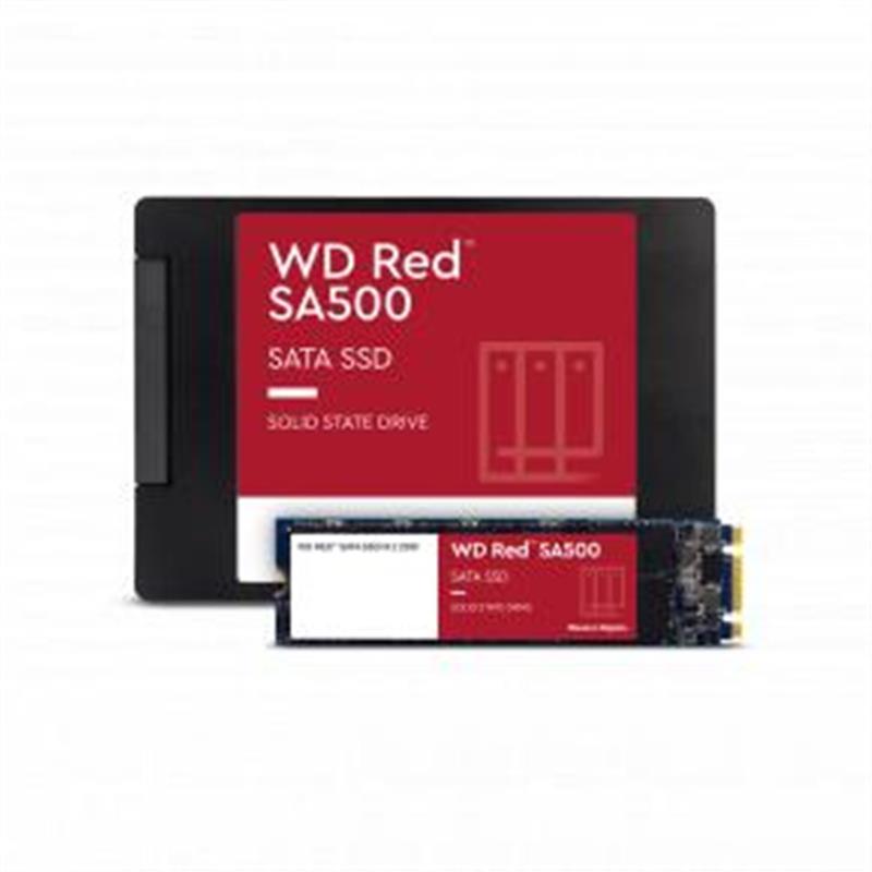 WD SSD 2.5 500GB Red / NAS 24x7 /SATA3 (Di)