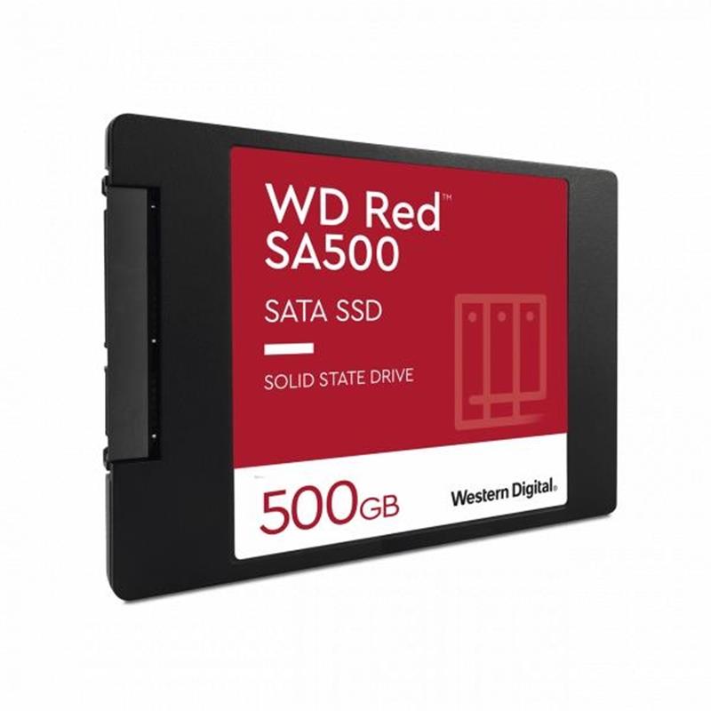 WD SSD 2.5 500GB Red / NAS 24x7 /SATA3 (Di)