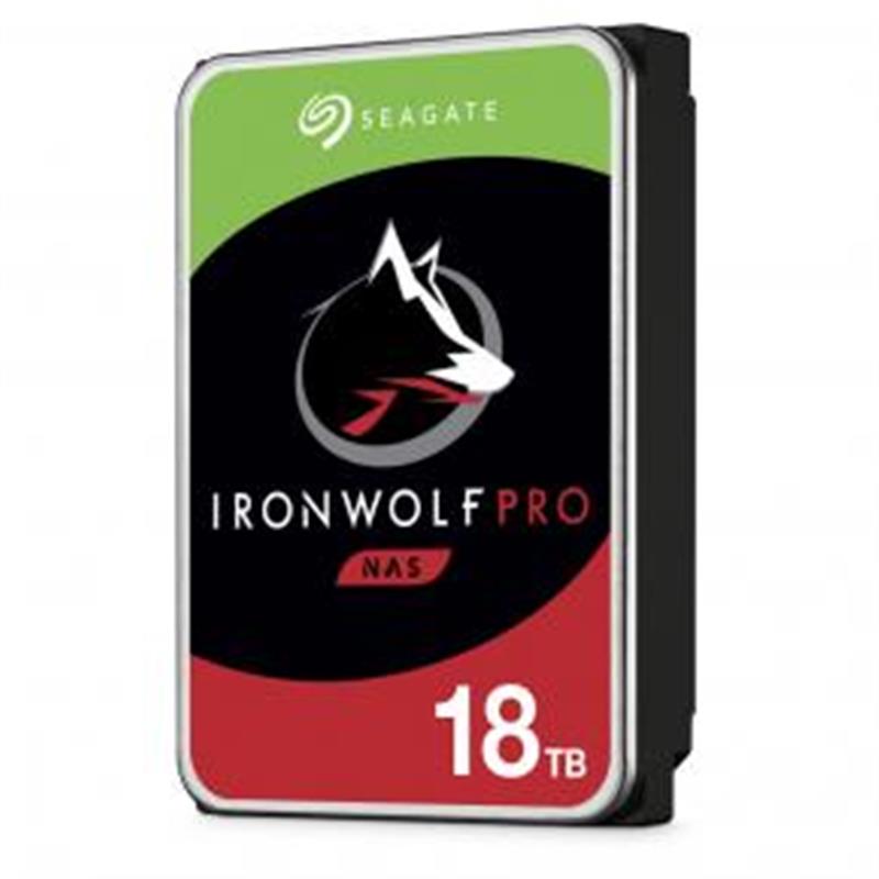 Seagate IronWolf Pro ST18000NE000 interne harde schijf 3.5"" 18 TB SATA III