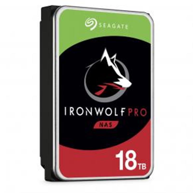 Seagate IronWolf Pro ST18000NE000 interne harde schijf 3.5"" 18 TB SATA III