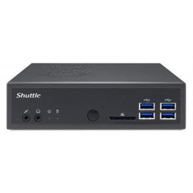 Shuttle XP? slim DA320 1,35L maat pc Zwart AMD A320 Socket AM4