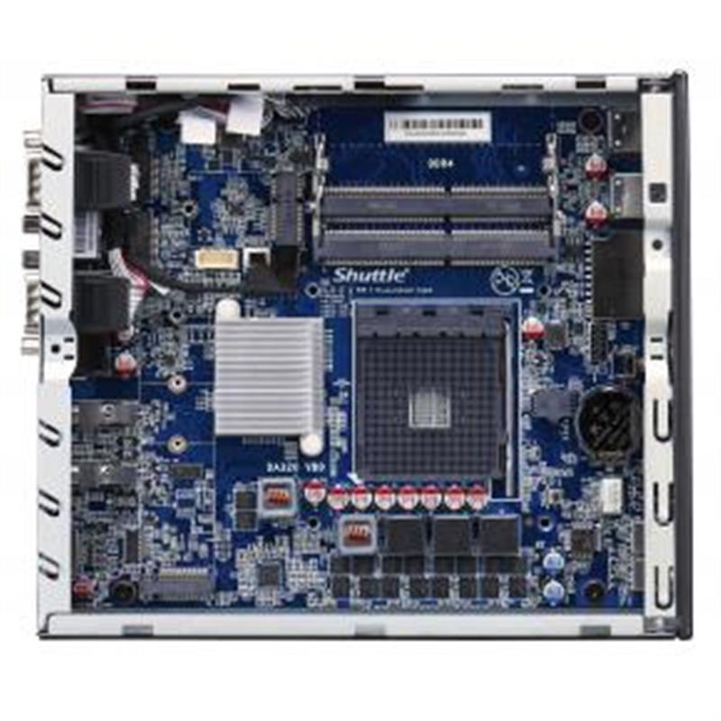 Shuttle XP? slim DA320 1,35L maat pc Zwart AMD A320 Socket AM4