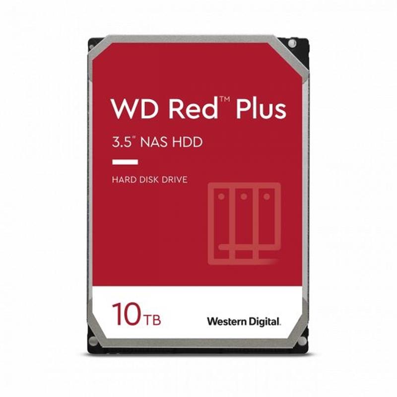 Western Digital RED PLUS HDD 10TB 3 5 SATA3 7200 RPM 256 MB 215 MB s