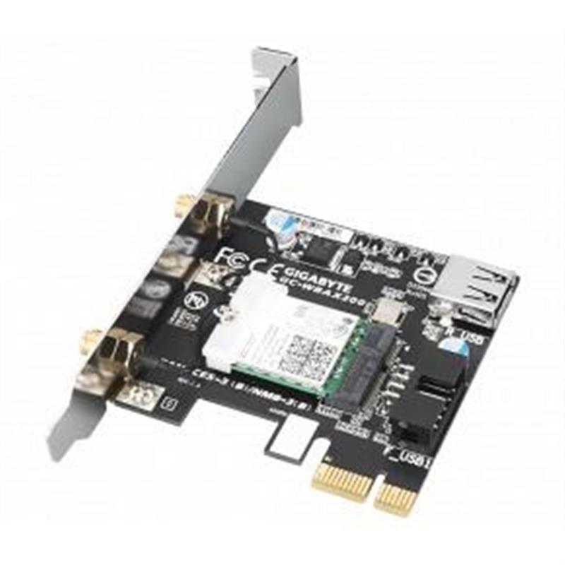 Gigabyte GC-WBAX200 netwerkkaart Intern WLAN / Bluetooth 2400 Mbit/s