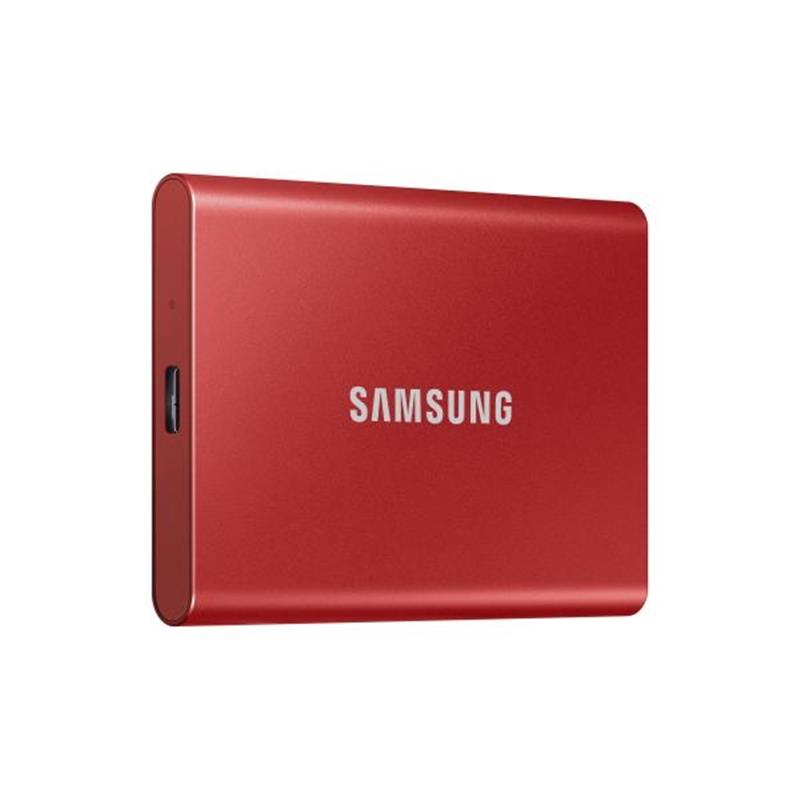 Samsung Portable SSD T7 500 GB Rood