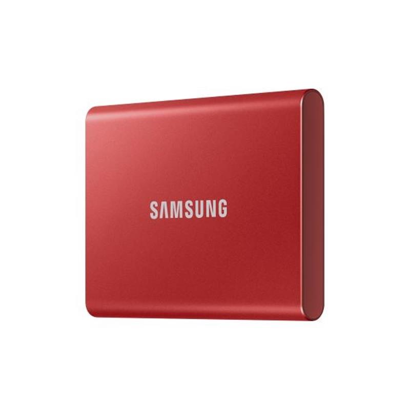 Samsung Portable SSD T7 500 GB Rood