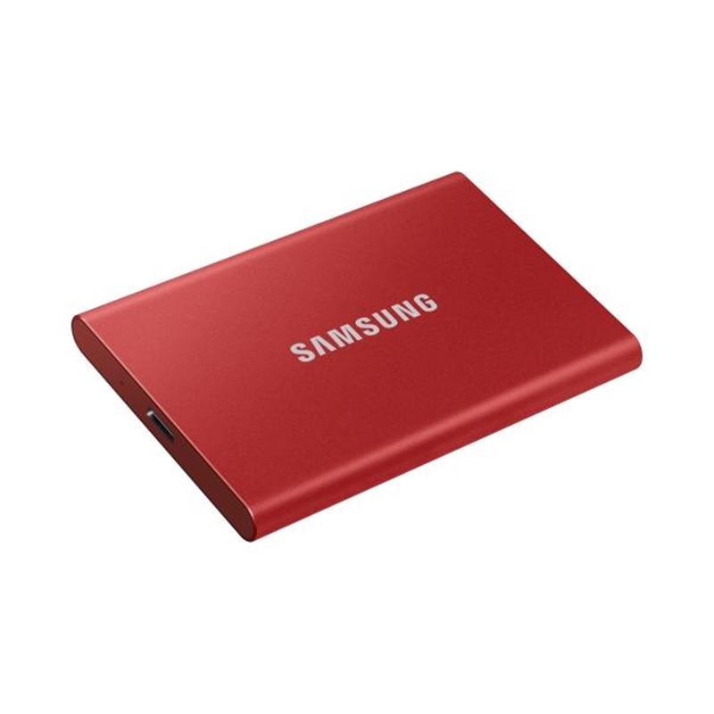 Samsung Portable SSD T7 500 GB Rood