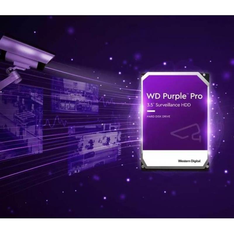 WD HD3.5 SATA3 18TB WD181PURP / Surveillance (Di)