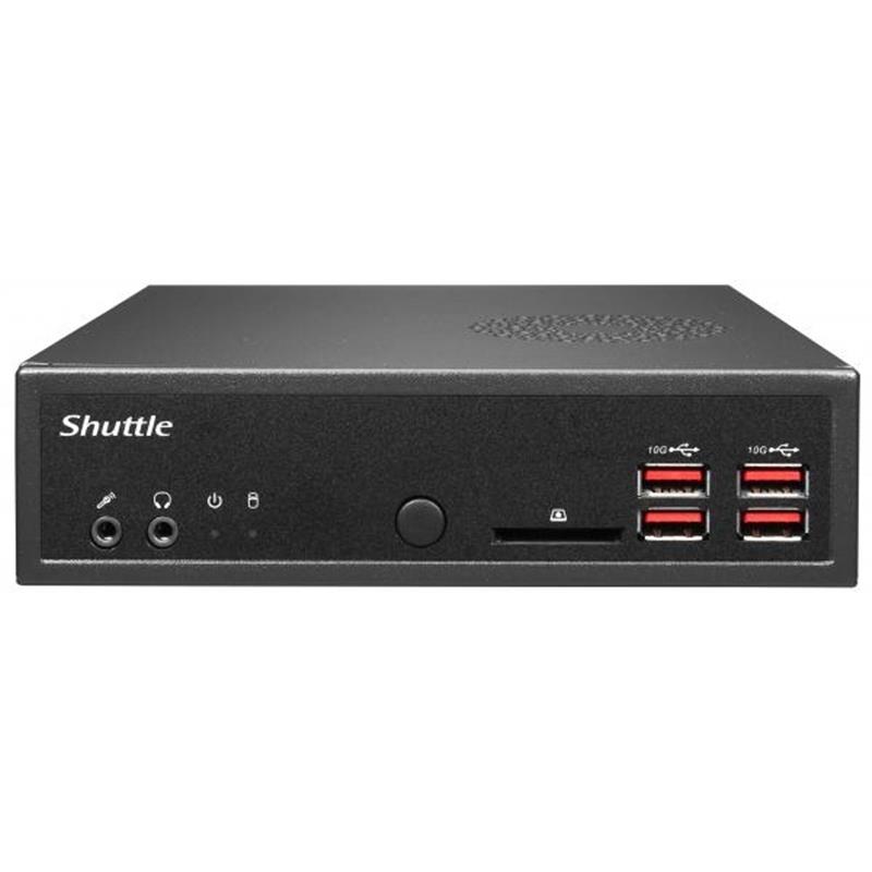 Shuttle XP? slim DH32U5 1,35L maat pc Zwart Intel SoC i5-1135G7