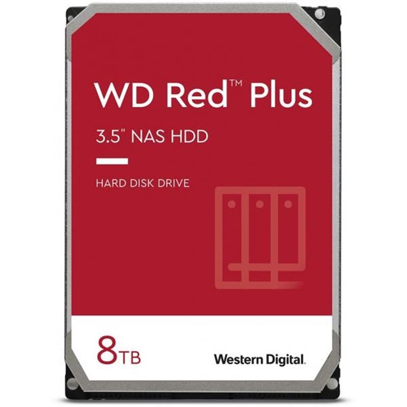 Western Digital Red Plus 3.5 8000 GB SATA III