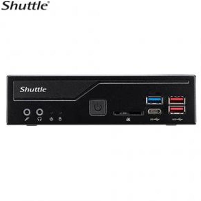 Shuttle XP? slim DH670 1,3L maat pc Zwart Intel H670 LGA 1700