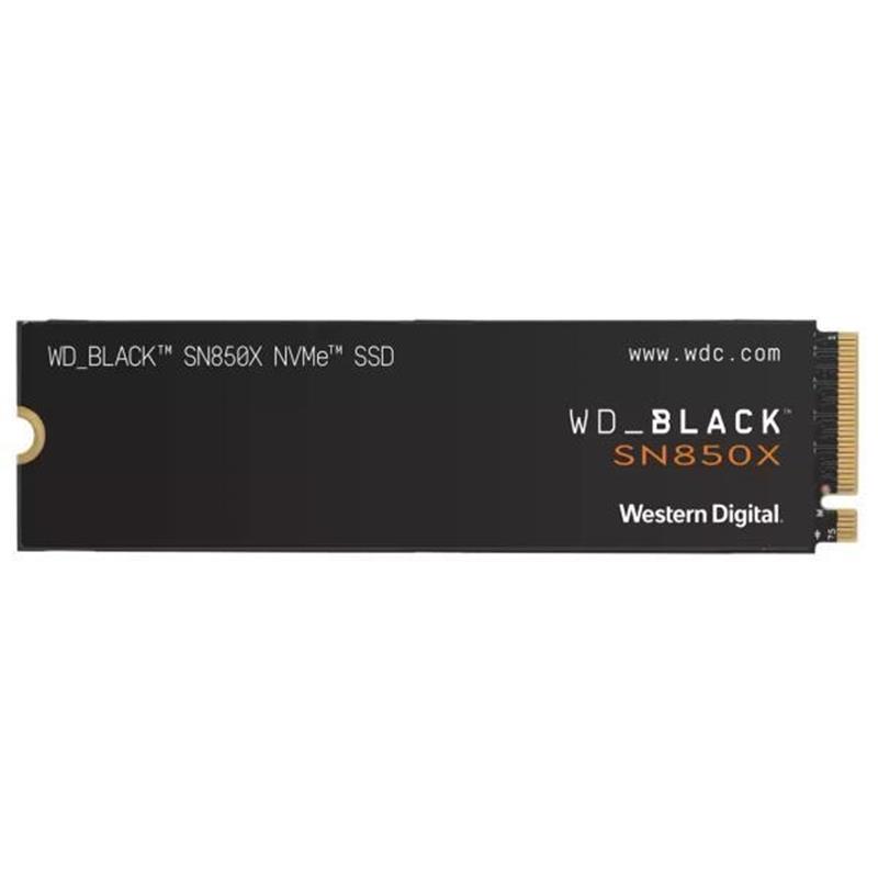 Western Digital SN850X SSD Black 2TB M 2 NVMe