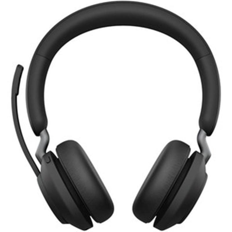 Jabra Evolve2 65, MS Stereo Headset Draadloos Hoofdband Kantoor/callcenter USB Type-A Bluetooth Zwart