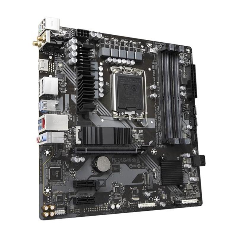 Gigabyte B760M DS3H AX DDR4 moederbord Intel B760 Express LGA 1700 micro ATX