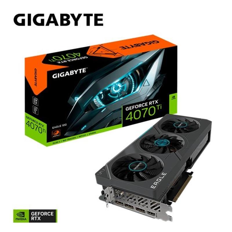 Gigabyte GeForce RTX 4070 Ti EAGLE 12G NVIDIA 12 GB GDDR6X