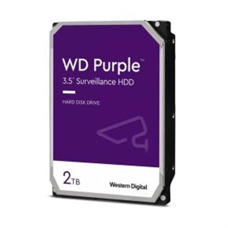 Western Digital WD Purple 2 TB 3 5 4K 24x7 SATA3 5400 RPM 256 MB 175 MB s