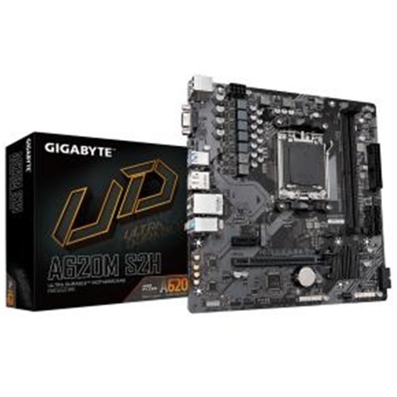 Gigabyte A620M S2H moederbord AMD A620 Socket AM5 micro ATX