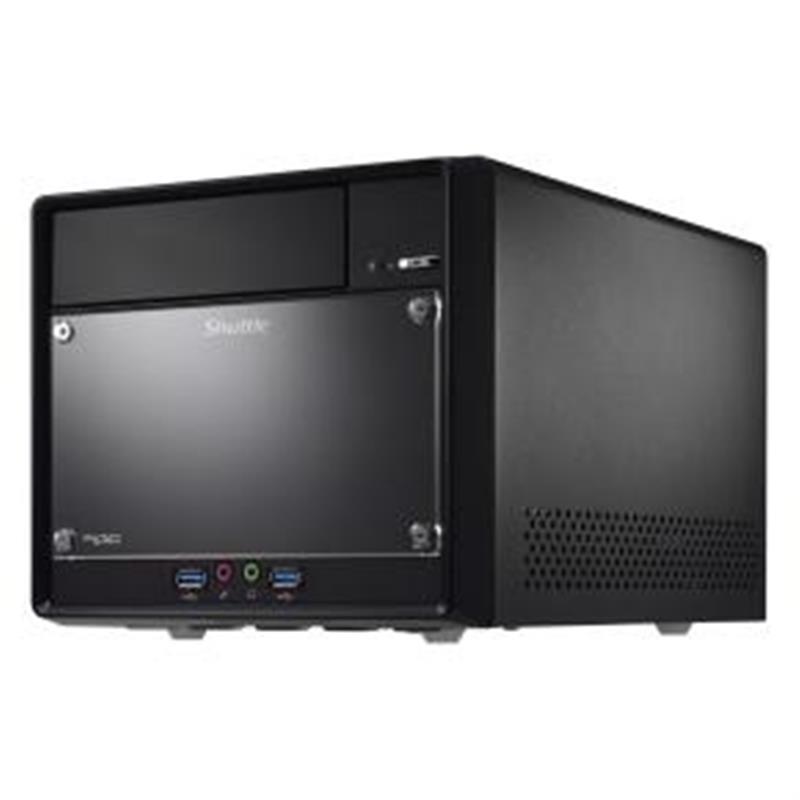 Shuttle XPC cube Barebone SH610R4 - S1700, Intel H610, 1x PCIe X16, 1x PCIe X1, 1x LAN,1x HDMI, 2x DP, 1x VGA 2x 3.5""