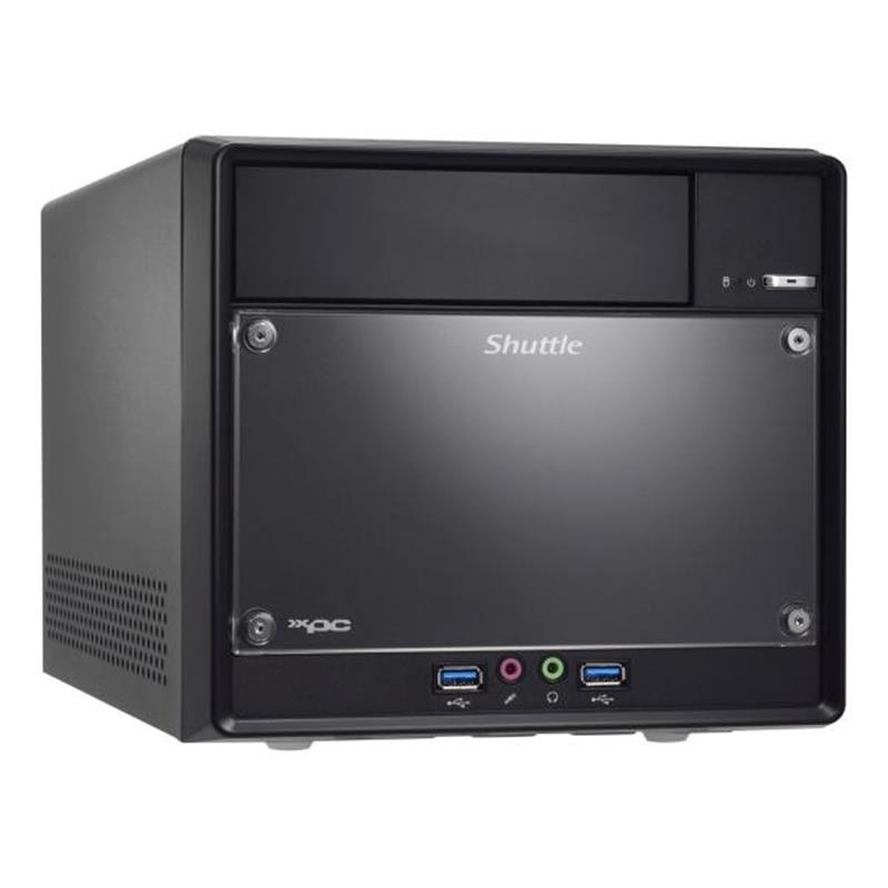 Shuttle XPC cube Barebone SH610R4 - S1700, Intel H610, 1x PCIe X16, 1x PCIe X1, 1x LAN,1x HDMI, 2x DP, 1x VGA 2x 3.5""