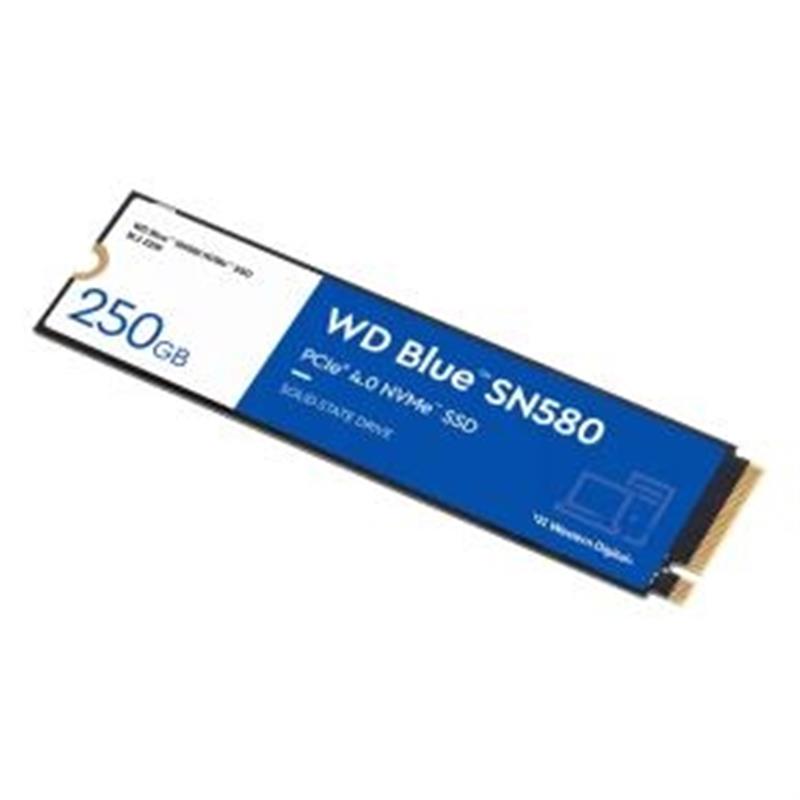 WD SSD M.2 (2280) 250GB Blue SN580 PCIe 4.0/NVMe (Di)