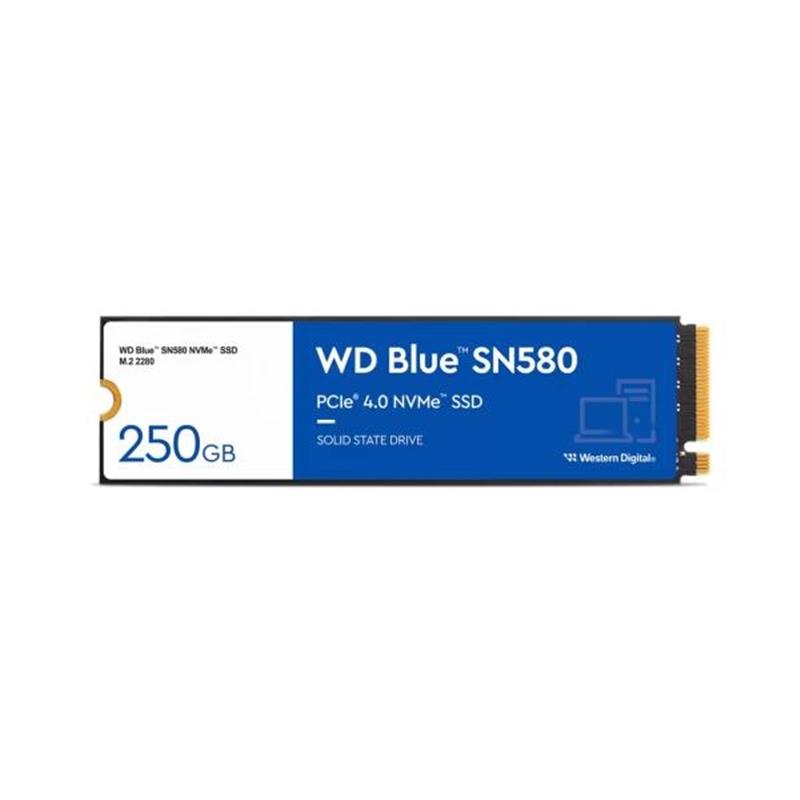 WD SSD M.2 (2280) 250GB Blue SN580 PCIe 4.0/NVMe (Di)