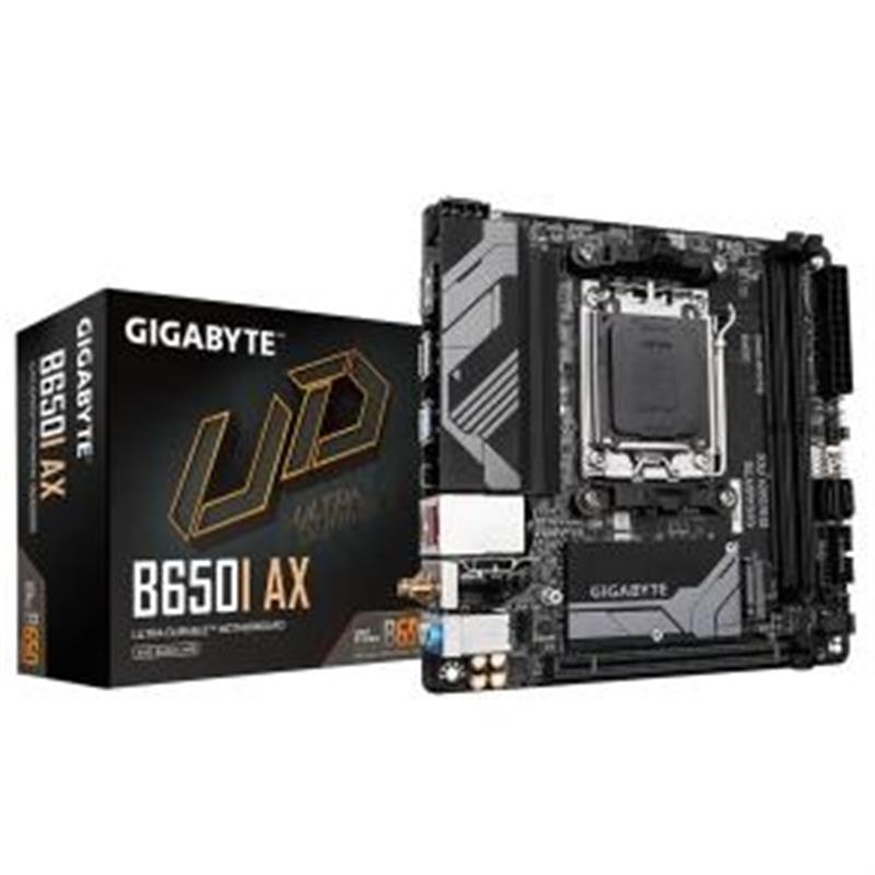 Gigabyte B650I AX moederbord AMD B650 Socket AM5 mini ITX