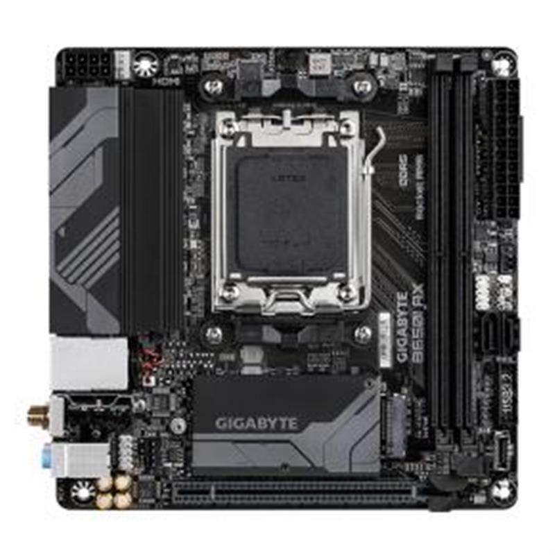 Gigabyte B650I AX moederbord AMD B650 Socket AM5 mini ITX