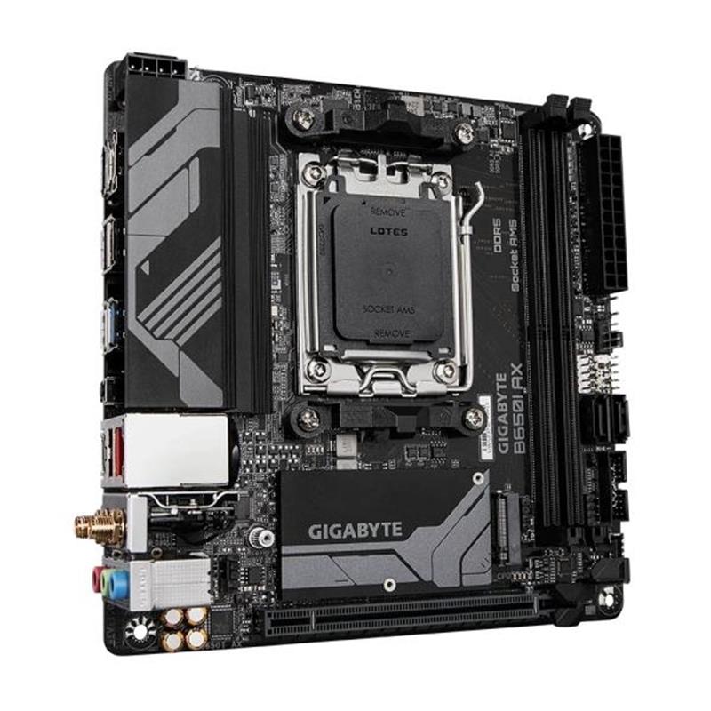 Gigabyte B650I AX moederbord AMD B650 Socket AM5 mini ITX