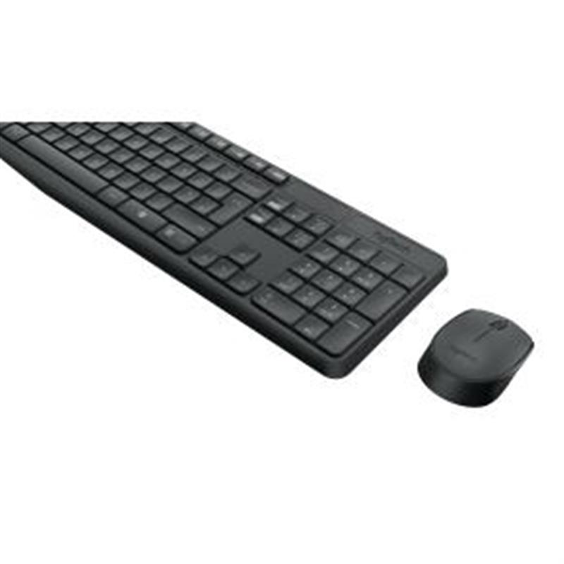 Logitech MK235 toetsenbord RF Draadloos QWERTY US International Grijs