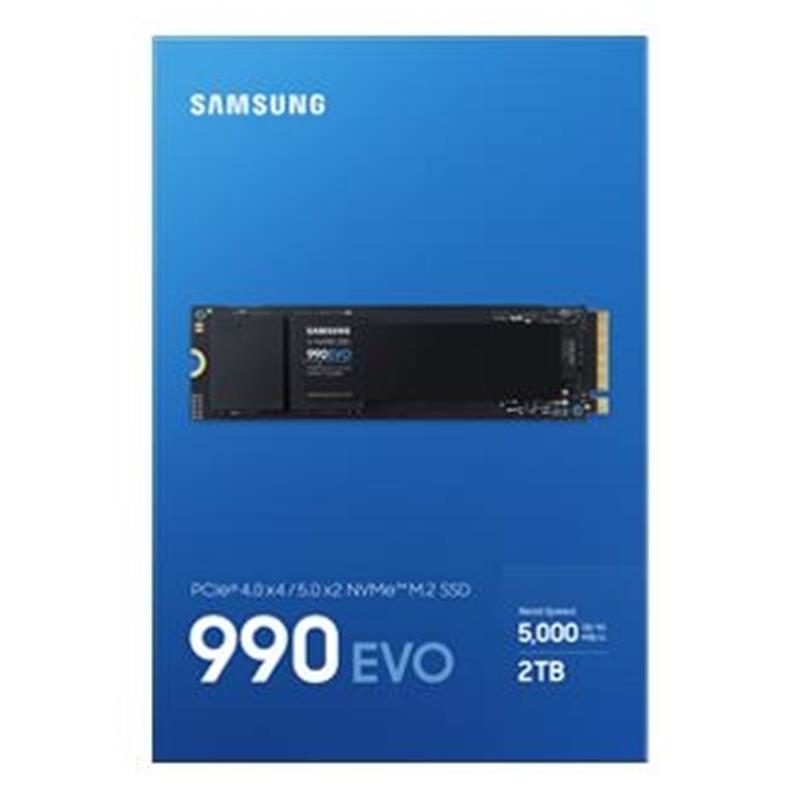 Samsung 990 EVO M.2 2 TB PCI Express 4.0 V-NAND TLC NVMe