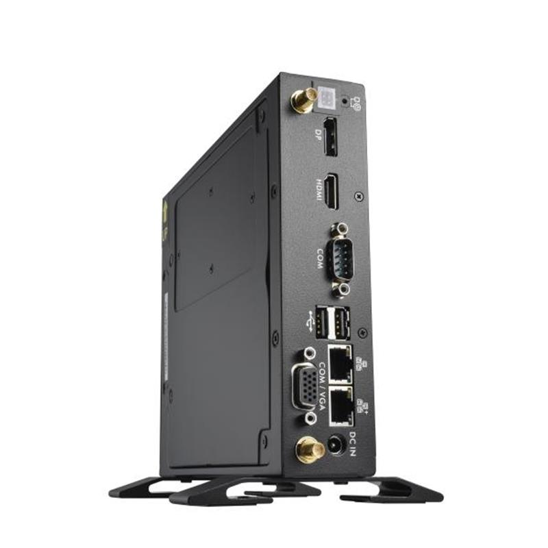 Shuttle XPC slim Barebone DS50U5, i5-1335U, 2x LAN (1x 2.5Gbit ,1x 1Gbit), 1xCOM,1xHDMI,1xDP, 1x VGA, ventilatorloos , 24/7 permanent gebruik